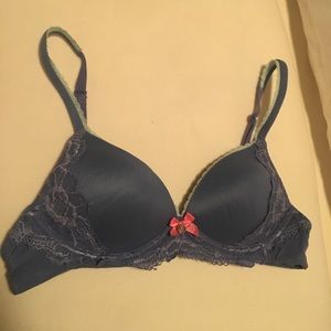 Adorable blue lace Victoria’s Secret bra!